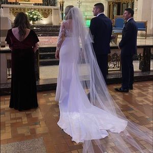 Wedding custom cathedral veil